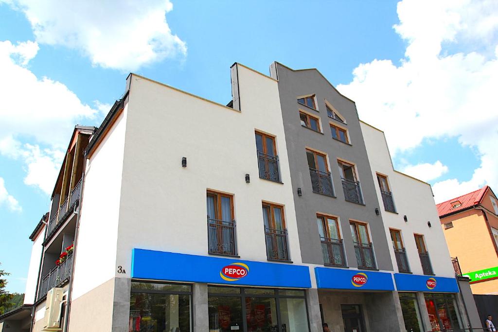 Budova, v ktorej sa apartmán nachádza