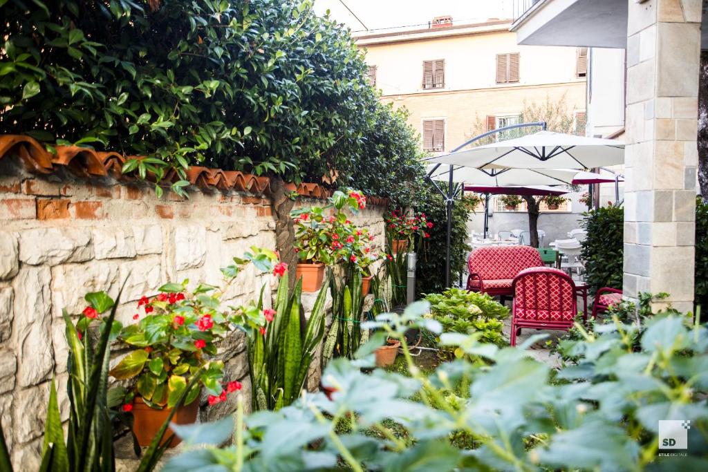 Zahrada ubytování Hotel Alessandro Della Spina