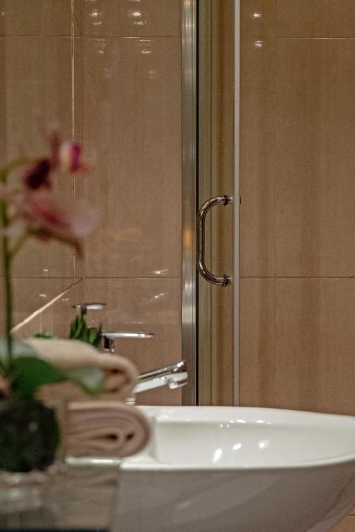 Kúpeľňa v ubytovaní 3D Wawel Apartament