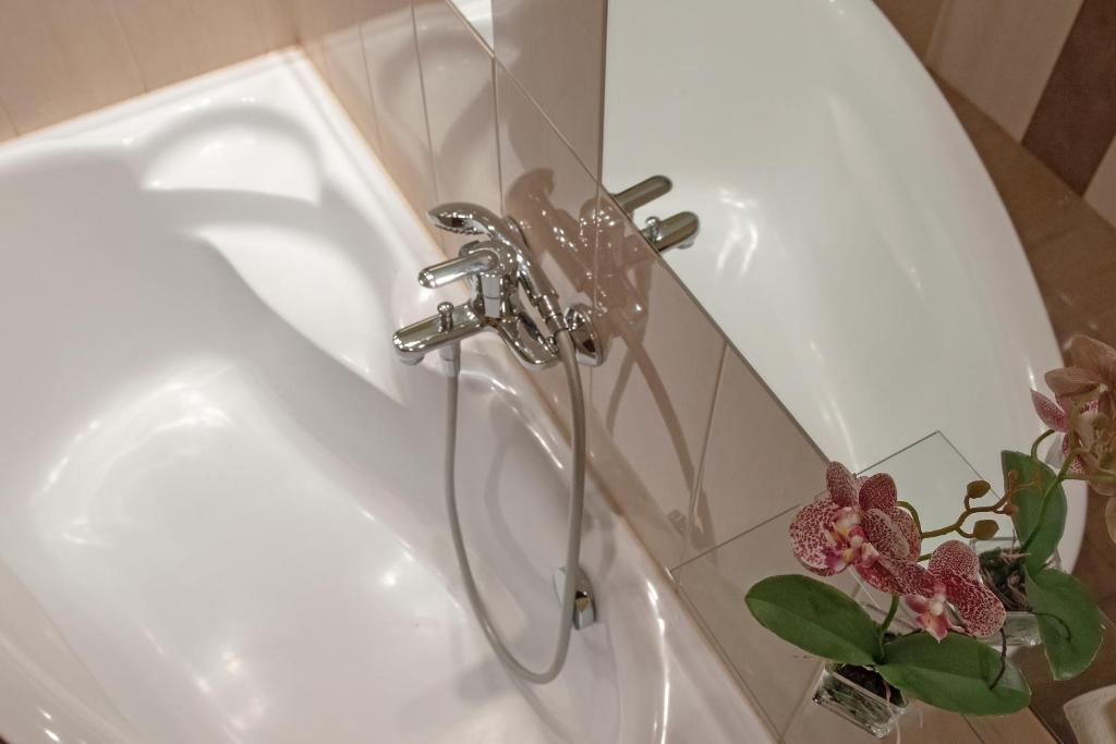 Kúpeľňa v ubytovaní 3D Wawel Apartament