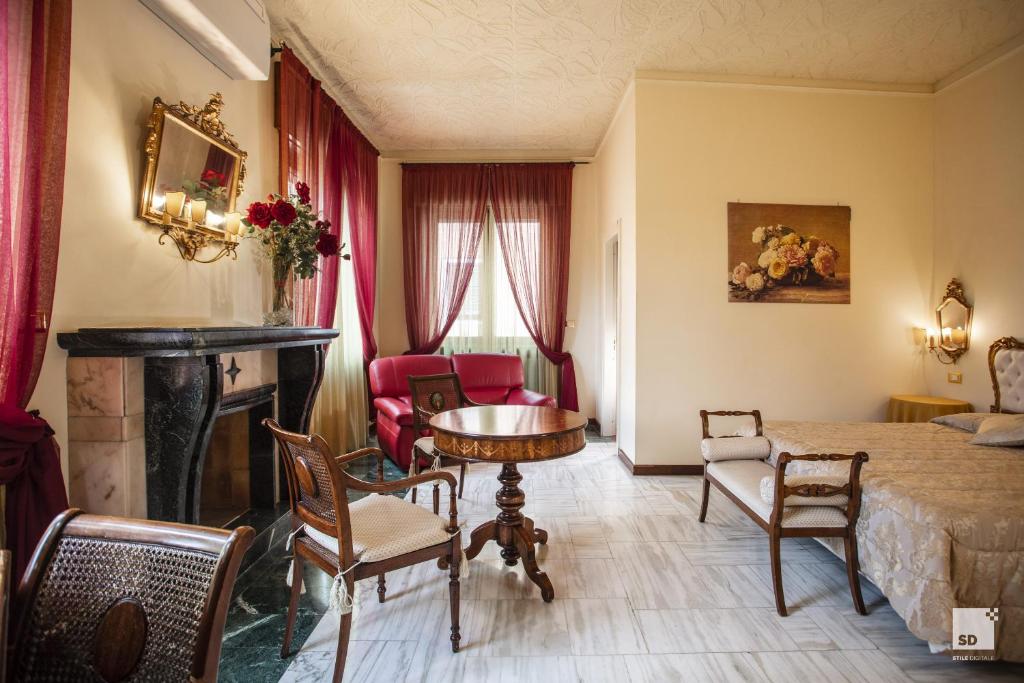 Posezení v ubytování Hotel Alessandro Della Spina