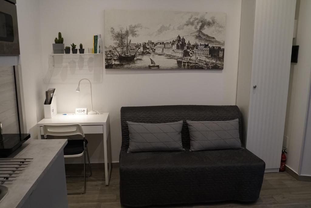 Część wypoczynkowa w obiekcie CATANIA CENTRAL DELUXE HOUSE