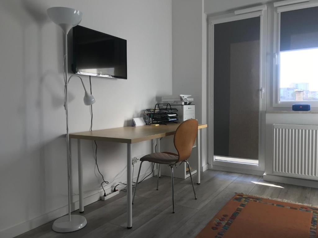 TV a/nebo společenská místnost v ubytování Apartament Malta Supreme