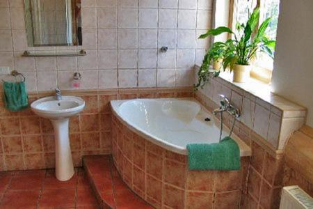 Kúpeľňa v ubytovaní Dom w Karkonoszach