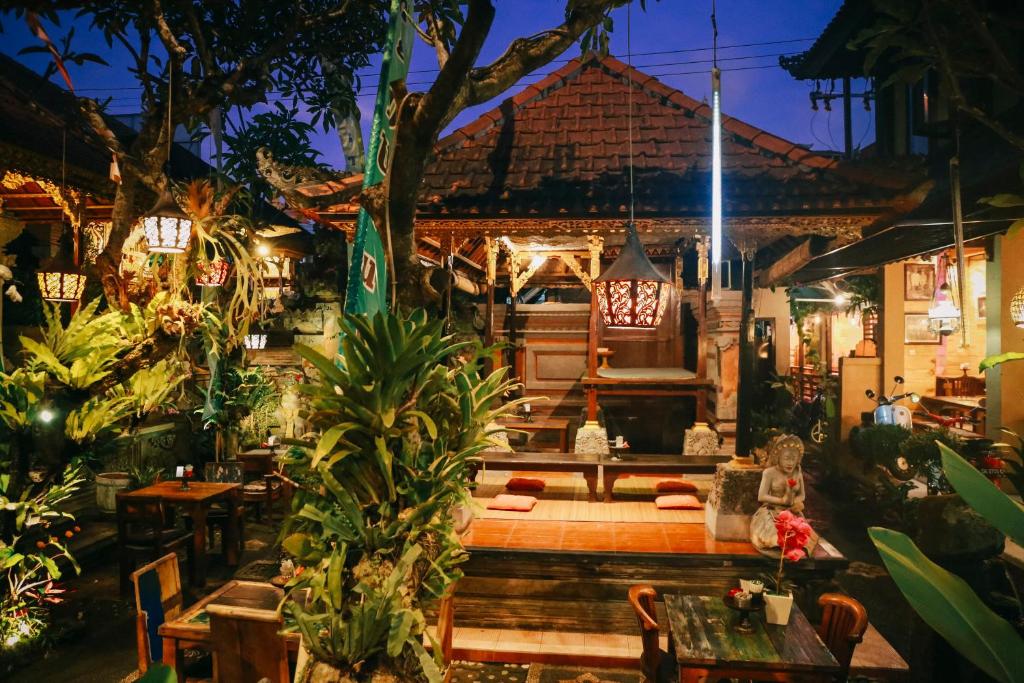 Zahrada ubytování D'Ubud House