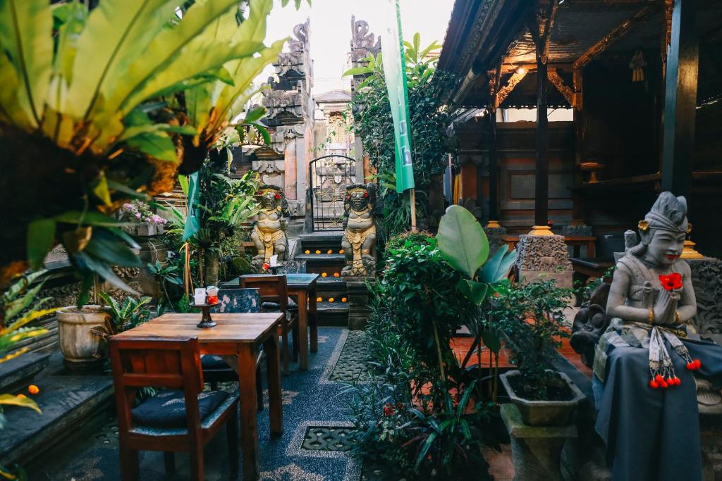 Restaurace v ubytování D'Ubud House