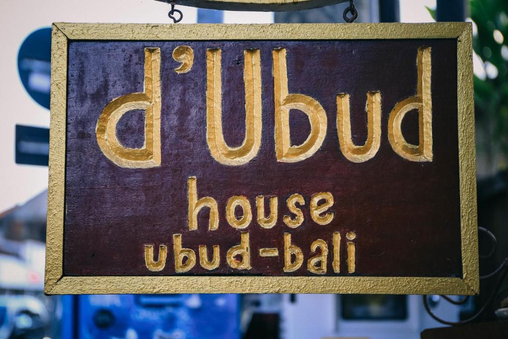 Certifikát, hodnocení, plakát nebo jiný dokument vystavený v ubytování D'Ubud House