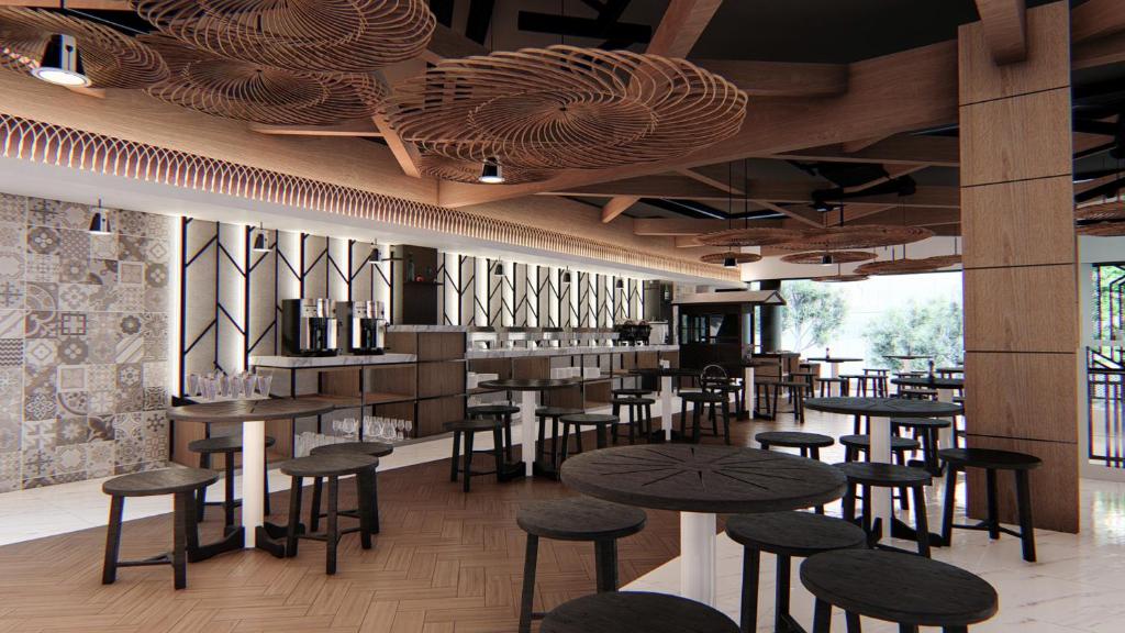 Restaurace v ubytování Hotel 88 Alun Alun Bandung By WH