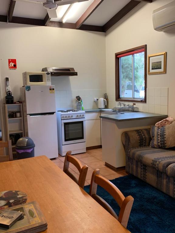 Kuchyň nebo kuchyňský kout v ubytování Kerriley Park FarmStay