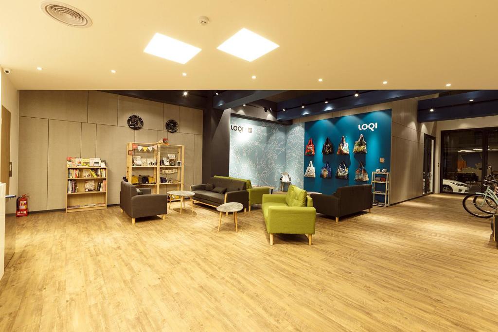Posezení v ubytování Doudian DDiNN Hotel