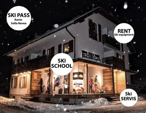 Hosté ubytování Apartments Skok with rafting and free parking