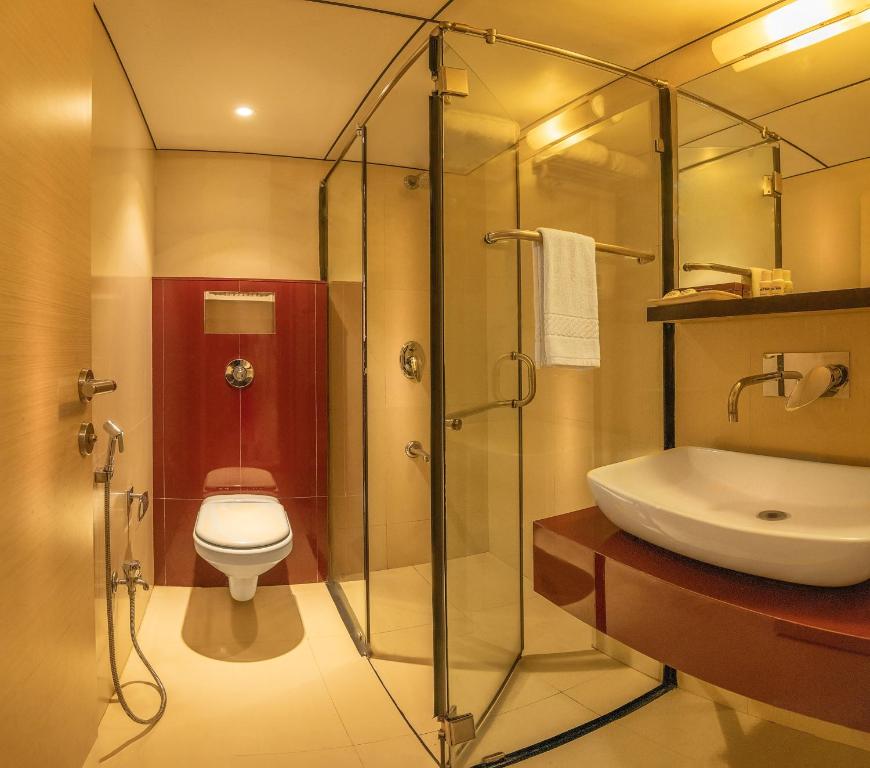 Koupelna v ubytování Hotel Oriental Aster - Mumbai International Airport