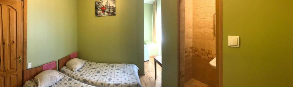 Postel nebo postele na pokoji v ubytování Coffee Hostel
