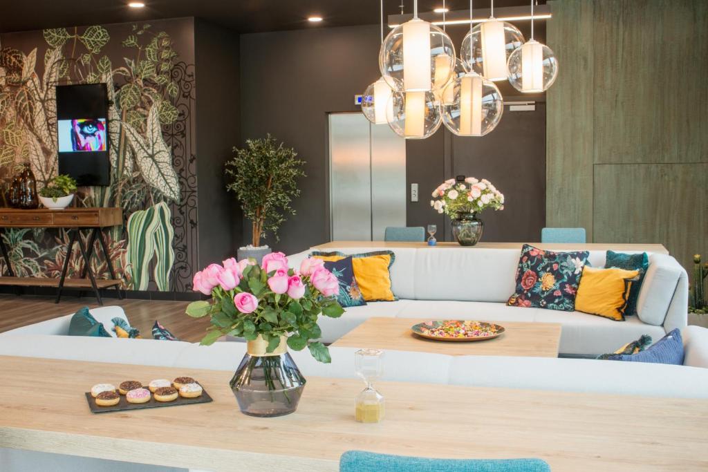 Posezení v ubytování ibis Styles Kraków East