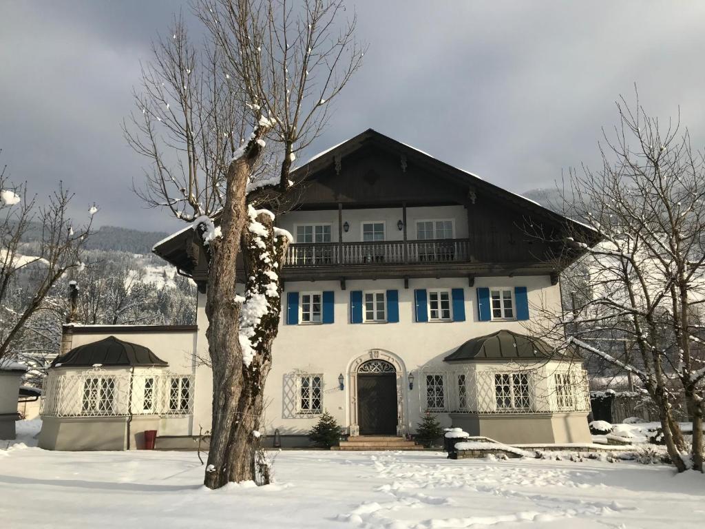 Ferienwohnung Eiskögerl im Barbarahof v zimě