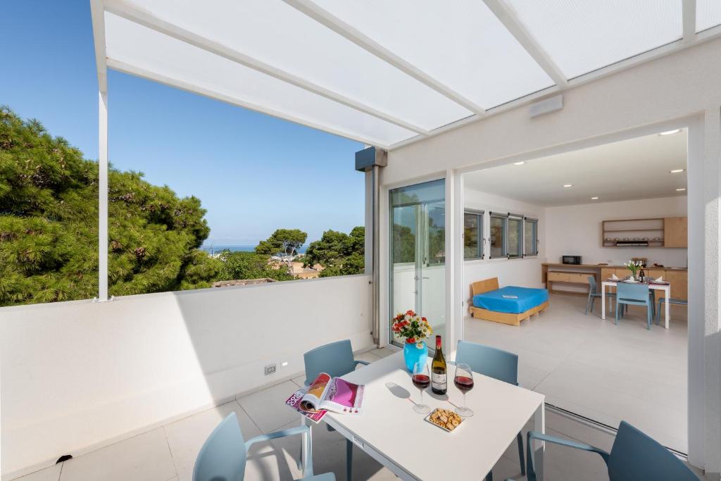 A balcony or terrace at Vitop Residence