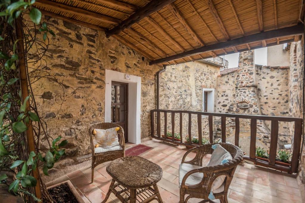 Posezení v ubytování Hotel Anticos Palathos