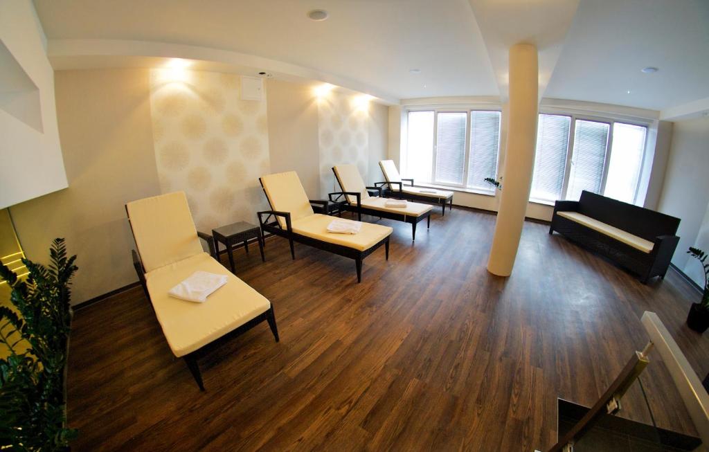 Posezení v ubytování Hotel Lučivná