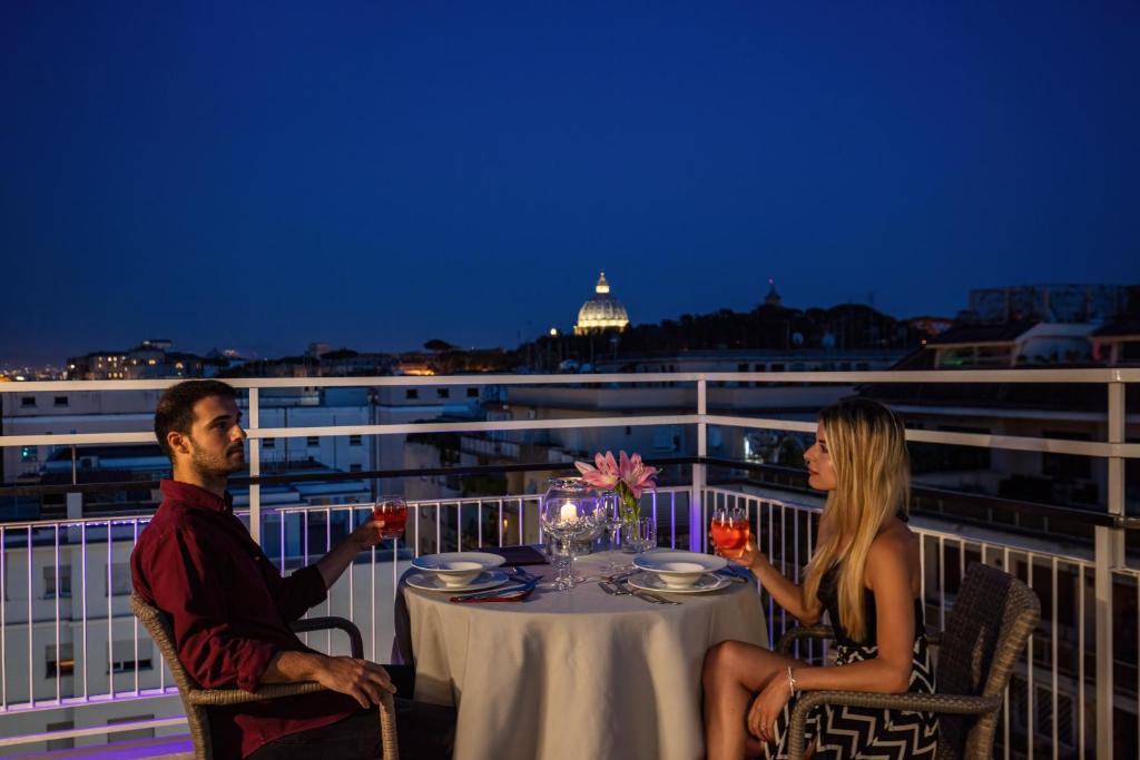 Balkón nebo terasa v ubytování Hotel Pacific