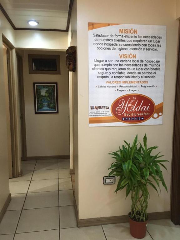 Certifikát, hodnocení, plakát nebo jiný dokument vystavený v ubytování Hospedaje Yaldai