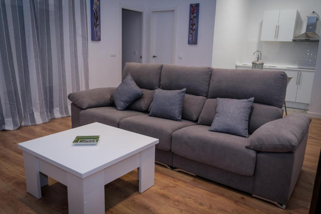 Posezení v ubytování Apartamento El Gigante A