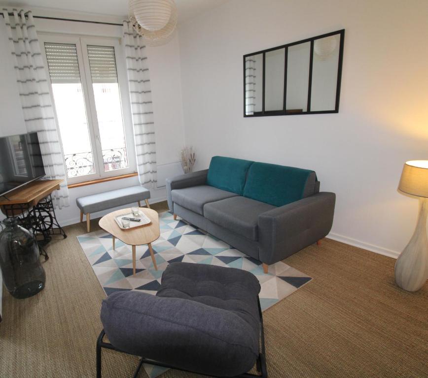 A la tête de Cheval - Wohnung Mit Einem Schlafzimmer