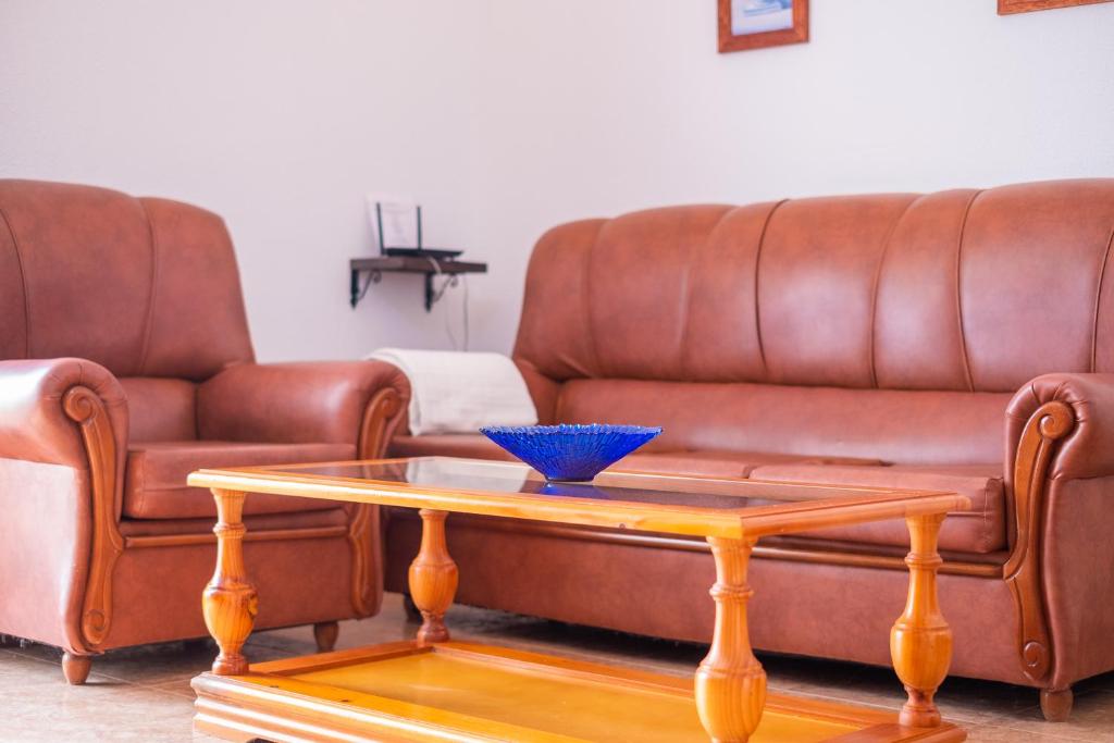 Posezení v ubytování Apartamento las Torres