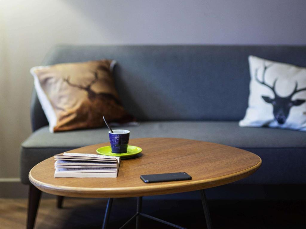 Posezení v ubytování ibis Styles Gien