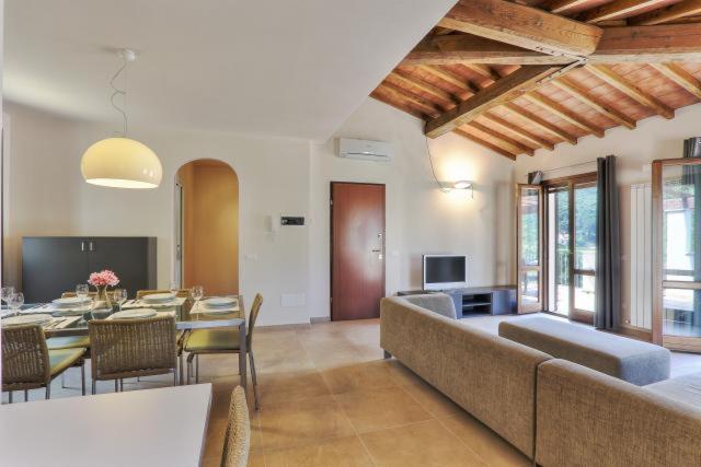 Posezení v ubytování Villetta Natura Casa C