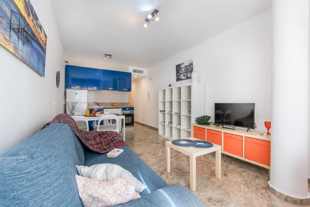 TV a/nebo společenská místnost v ubytování Suite Victoria Excellent