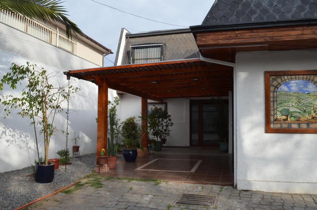 O edifício onde o B&B está situado