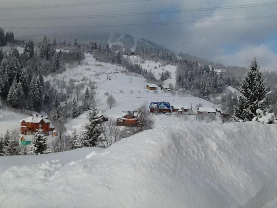 Hotel Fortetsya v zimě