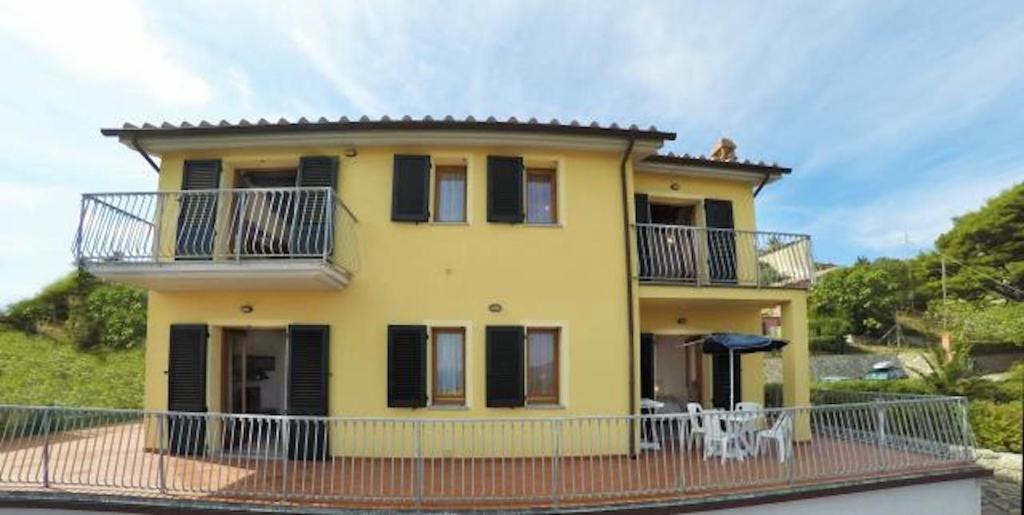 Balkón alebo terasa v ubytovaní Casa Consuelo App. 2 (trilocale)