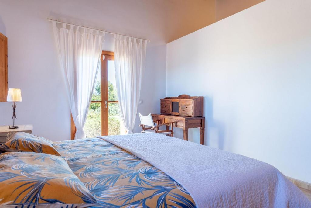 A bed or beds in a room at Casa Yolanda