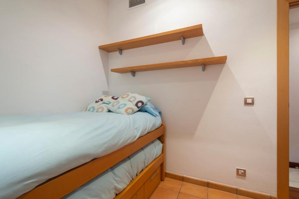 Postel nebo postele na pokoji v ubytování La casa de La Alhambra