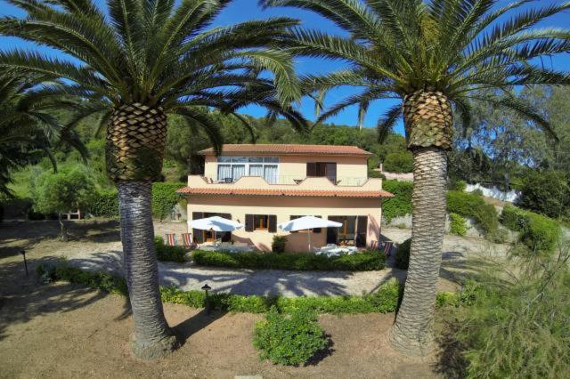 Κήπος έξω από το Villa Vanna Trilo -quadrilocale