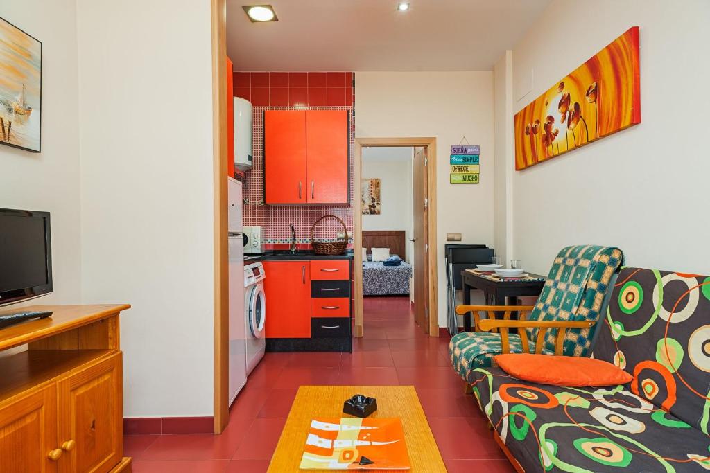 Kuchyňa alebo kuchynka v ubytovaní Apartamento con encanto y céntrico