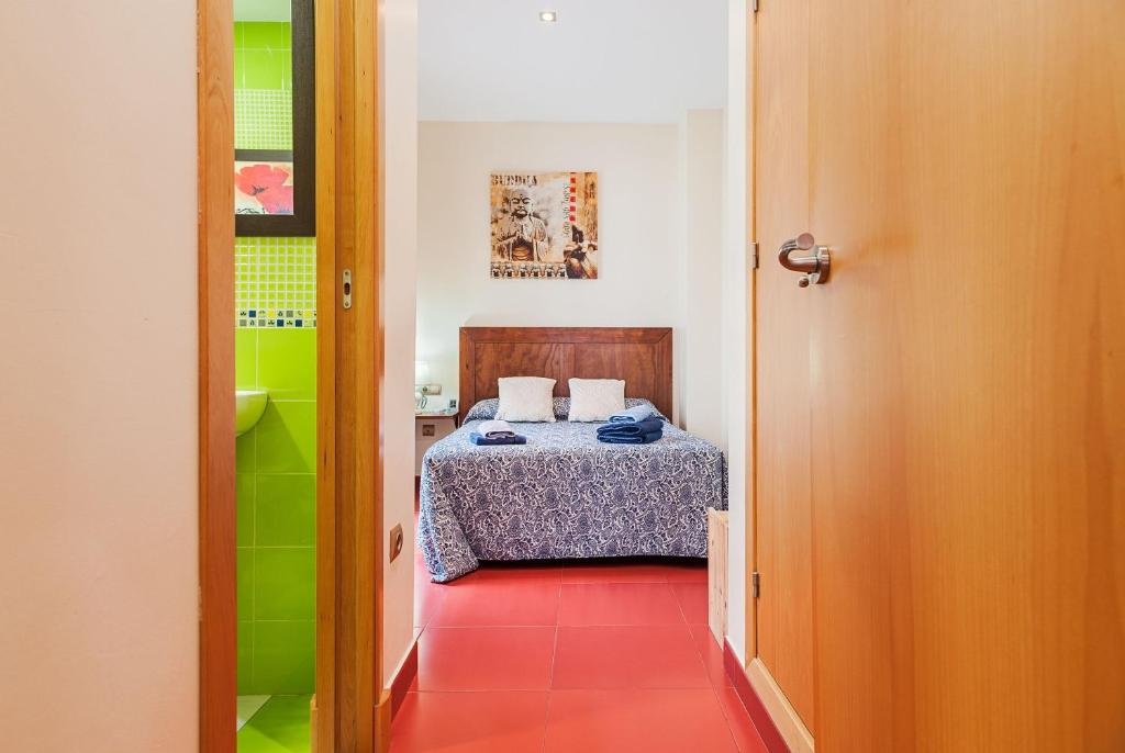 Posteľ alebo postele v izbe v ubytovaní Apartamento con encanto y céntrico