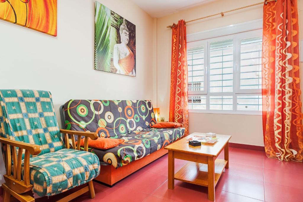 Posedenie v ubytovaní Apartamento con encanto y céntrico
