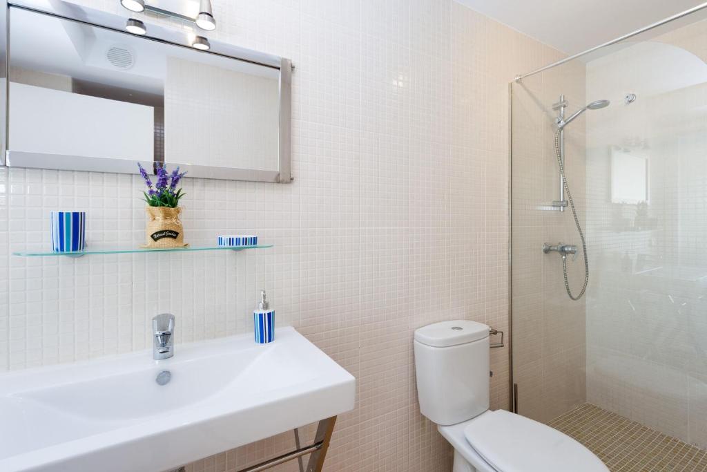 Kúpeľňa v ubytovaní Apartamento Prado