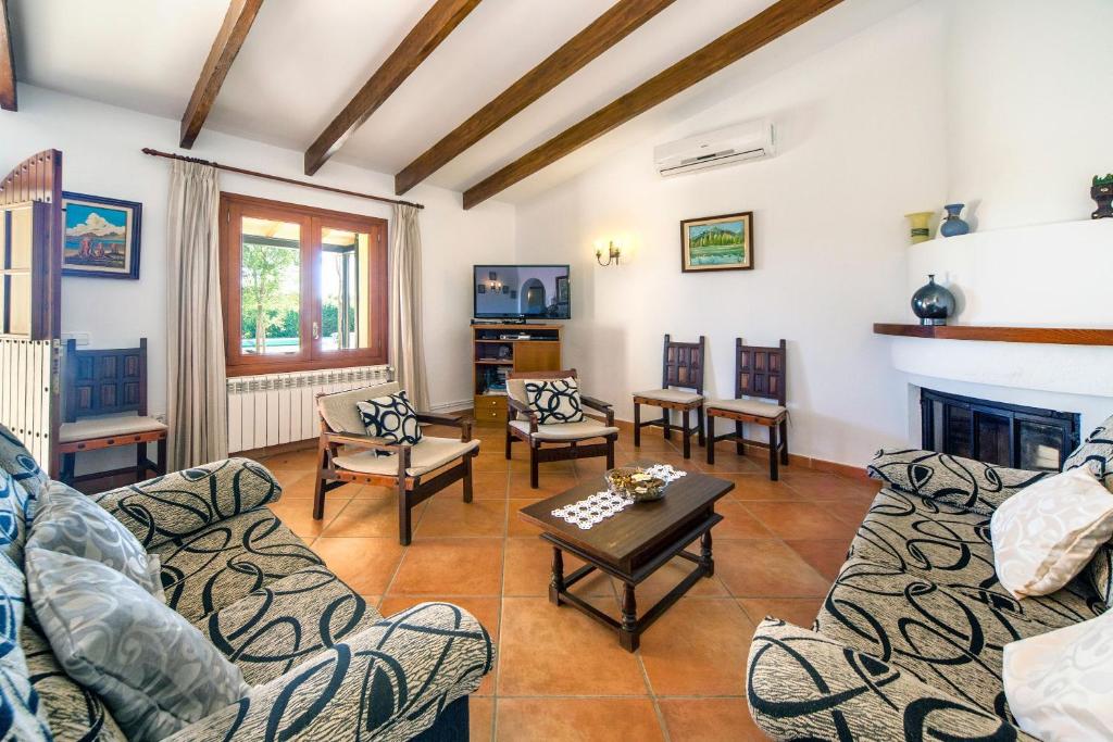 Posezení v ubytování Villa Tabo