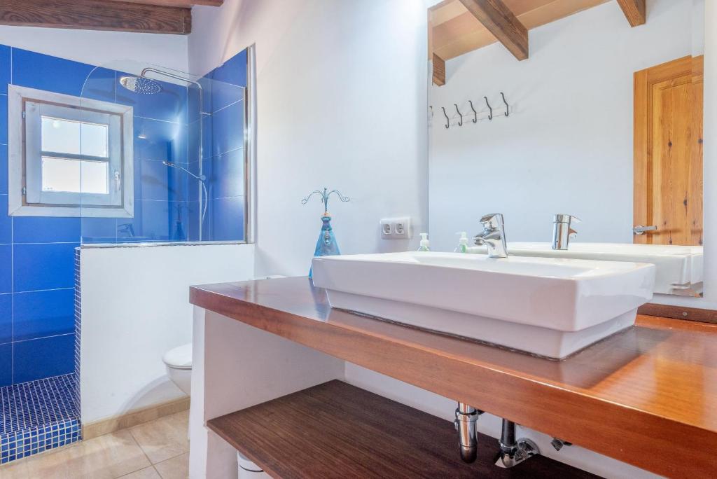 A bathroom at Casa Yolanda