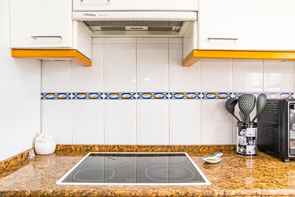 Kuchyňa alebo kuchynka v ubytovaní Apartamento en Vejer