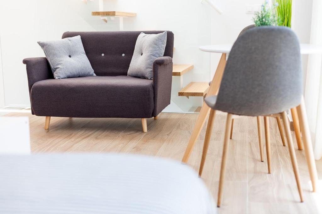 Posezení v ubytování Apartamento Sol