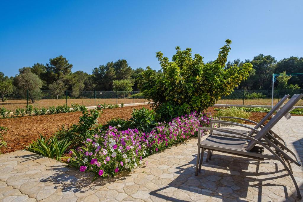 A garden outside Casa Cristina Ibiza