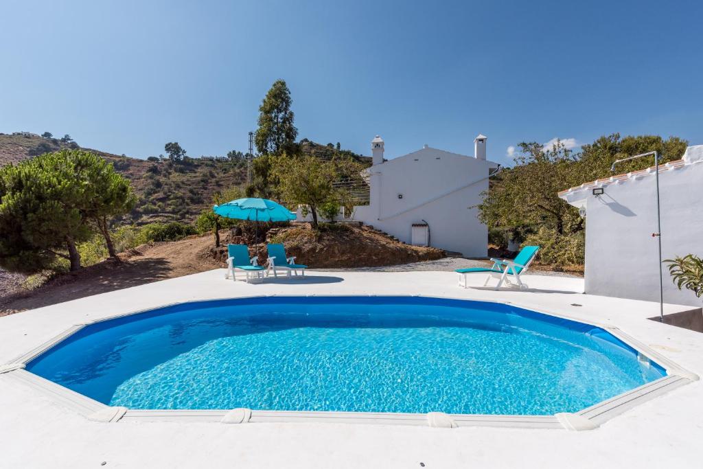 Πισίνα στο ή κοντά στο Villa Felicidad destino romántico