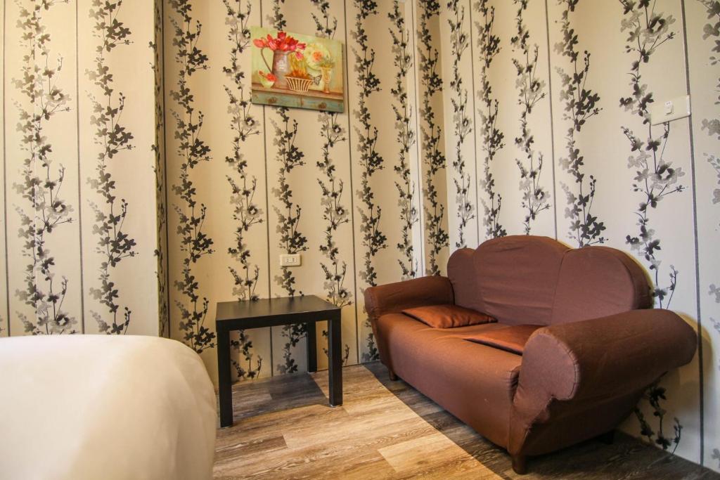 Posezení v ubytování Sun Moon Lake Loft Inn