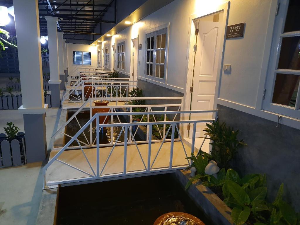 Balkón nebo terasa v ubytování Fancy Carp Resort Hua-Hin