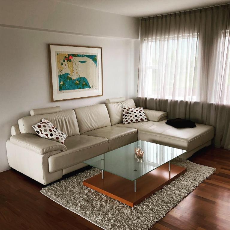 Posezení v ubytování Apt. Hotel Hjalteyri