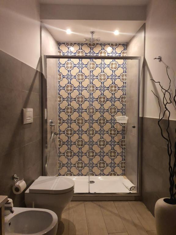 Koupelna v ubytování B&B Ponticello